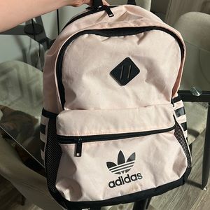 Pink adidas book bag